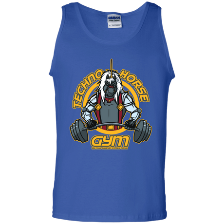 T-Shirts Royal / S Techno Horse Gym Men's Tank Top