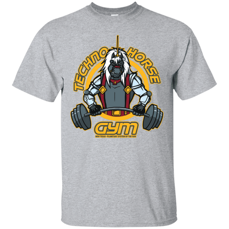 T-Shirts Sport Grey / S Techno Horse Gym T-Shirt