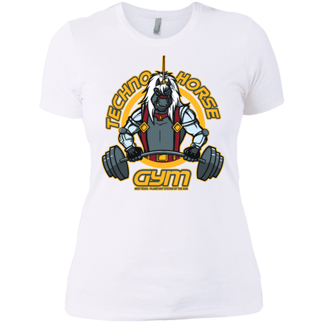 T-Shirts White / X-Small Techno Horse Gym Women's Premium T-Shirt