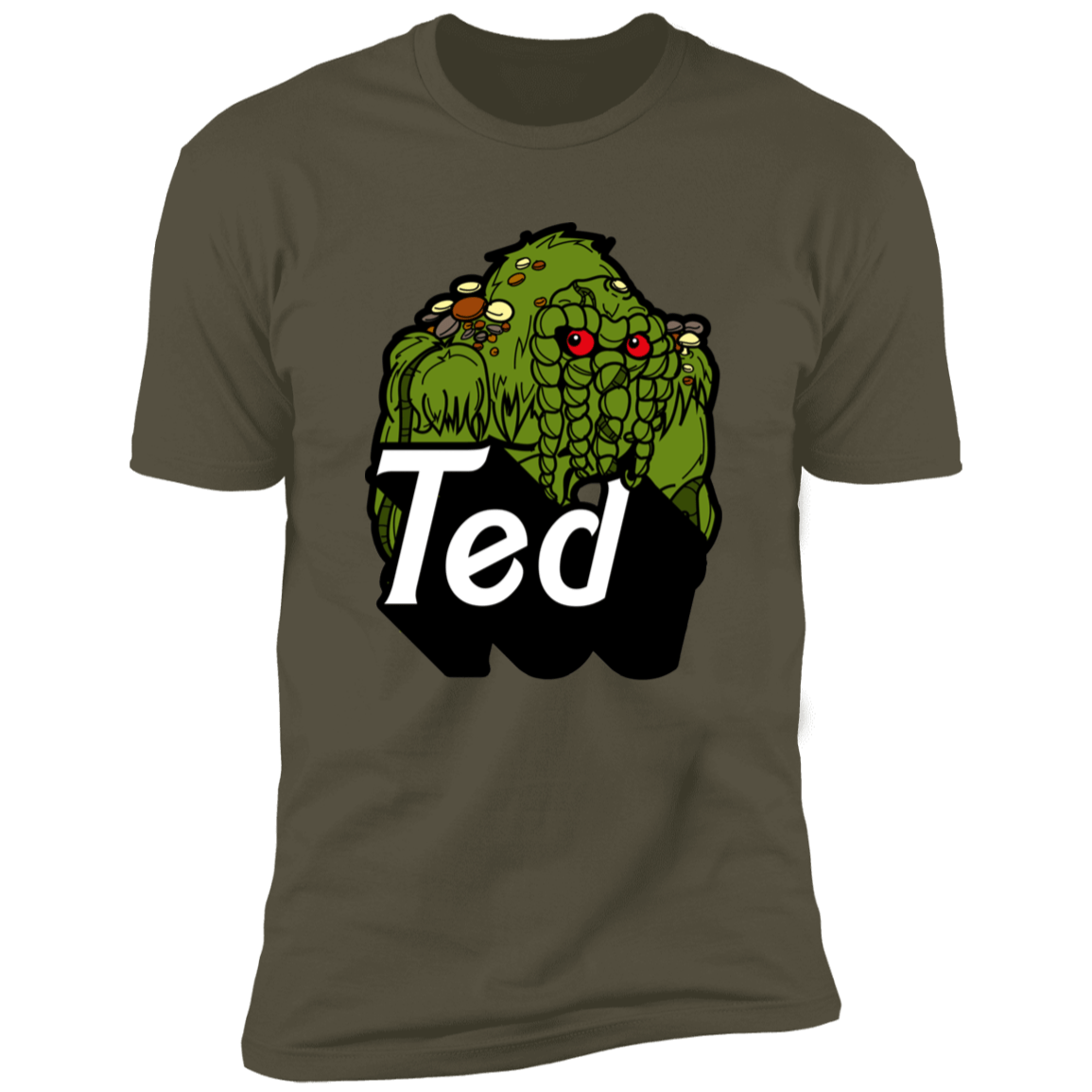 T-Shirts Military Green / S Teds Dreamhouse Men's Premium T-Shirt