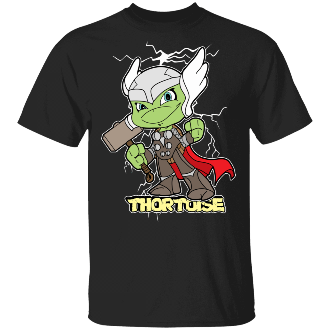 T-Shirts Black / S Tee Thortoise T-Shirt