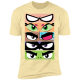 T-Shirts Banana Cream / S Teen Titans GO Eyes Men's Premium T-Shirt