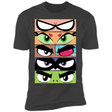 T-Shirts Heavy Metal / S Teen Titans GO Eyes Men's Premium T-Shirt