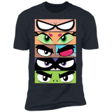 T-Shirts Indigo / S Teen Titans GO Eyes Men's Premium T-Shirt