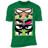 T-Shirts Kelly Green / S Teen Titans GO Eyes Men's Premium T-Shirt