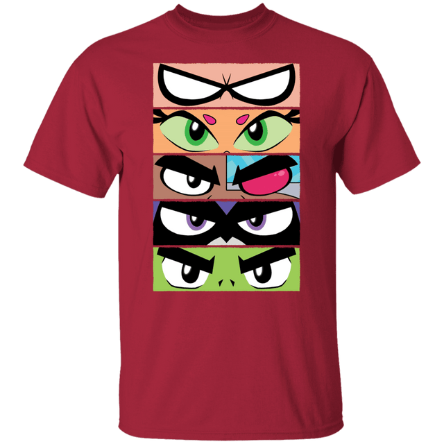 T-Shirts Cardinal / S Teen Titans GO Eyes T-Shirt