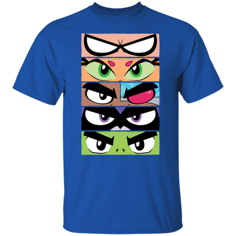 T-Shirts Royal / S Teen Titans GO Eyes T-Shirt