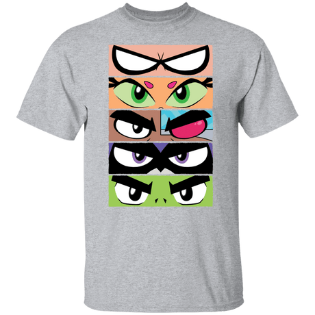 T-Shirts Sport Grey / S Teen Titans GO Eyes T-Shirt