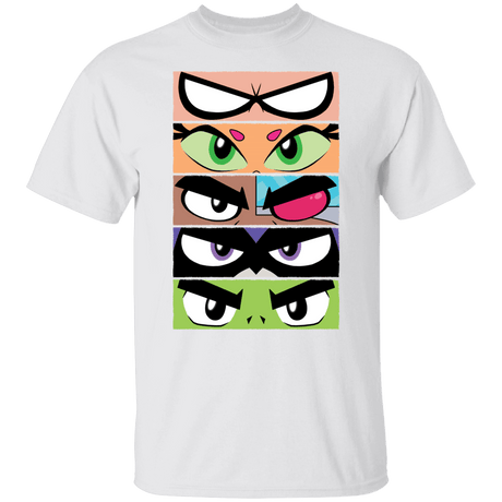 T-Shirts White / S Teen Titans GO Eyes T-Shirt