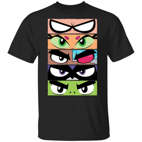 T-Shirts Black / YXS Teen Titans GO Eyes Youth T-Shirt