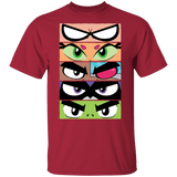T-Shirts Cardinal / YXS Teen Titans GO Eyes Youth T-Shirt