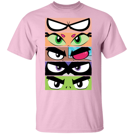 T-Shirts Light Pink / YXS Teen Titans GO Eyes Youth T-Shirt
