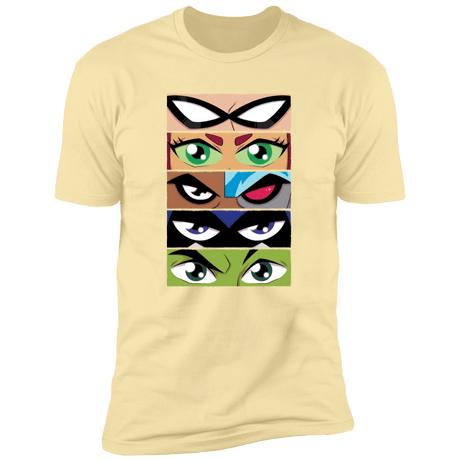 T-Shirts Banana Cream / S Teen Titans OG Eyes Men's Premium T-Shirt