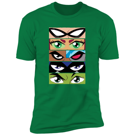 T-Shirts Kelly Green / S Teen Titans OG Eyes Men's Premium T-Shirt