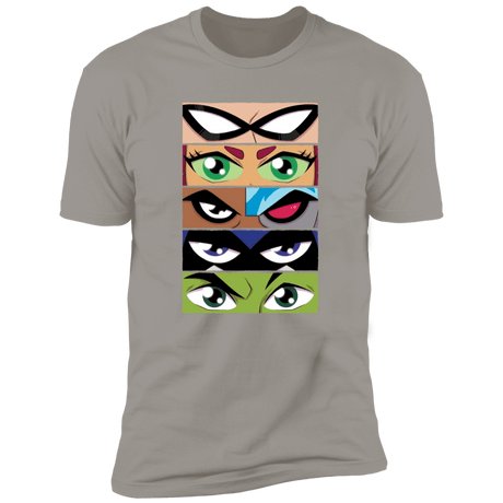 T-Shirts Light Grey / S Teen Titans OG Eyes Men's Premium T-Shirt