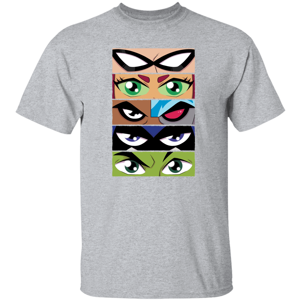 T-Shirts Sport Grey / S Teen Titans OG Eyes T-Shirt