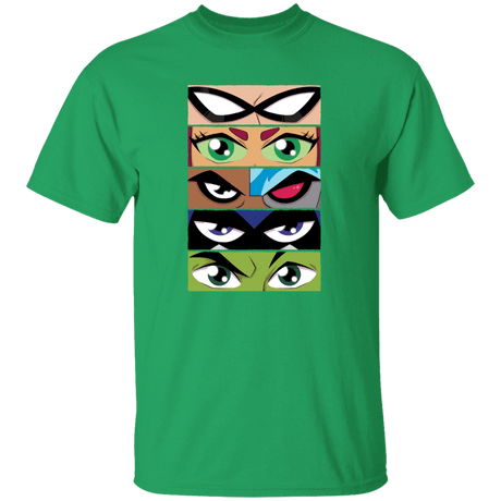 T-Shirts Irish Green / YXS Teen Titans OG Eyes Youth T-Shirt