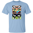 T-Shirts Light Blue / YXS Teen Titans OG Eyes Youth T-Shirt