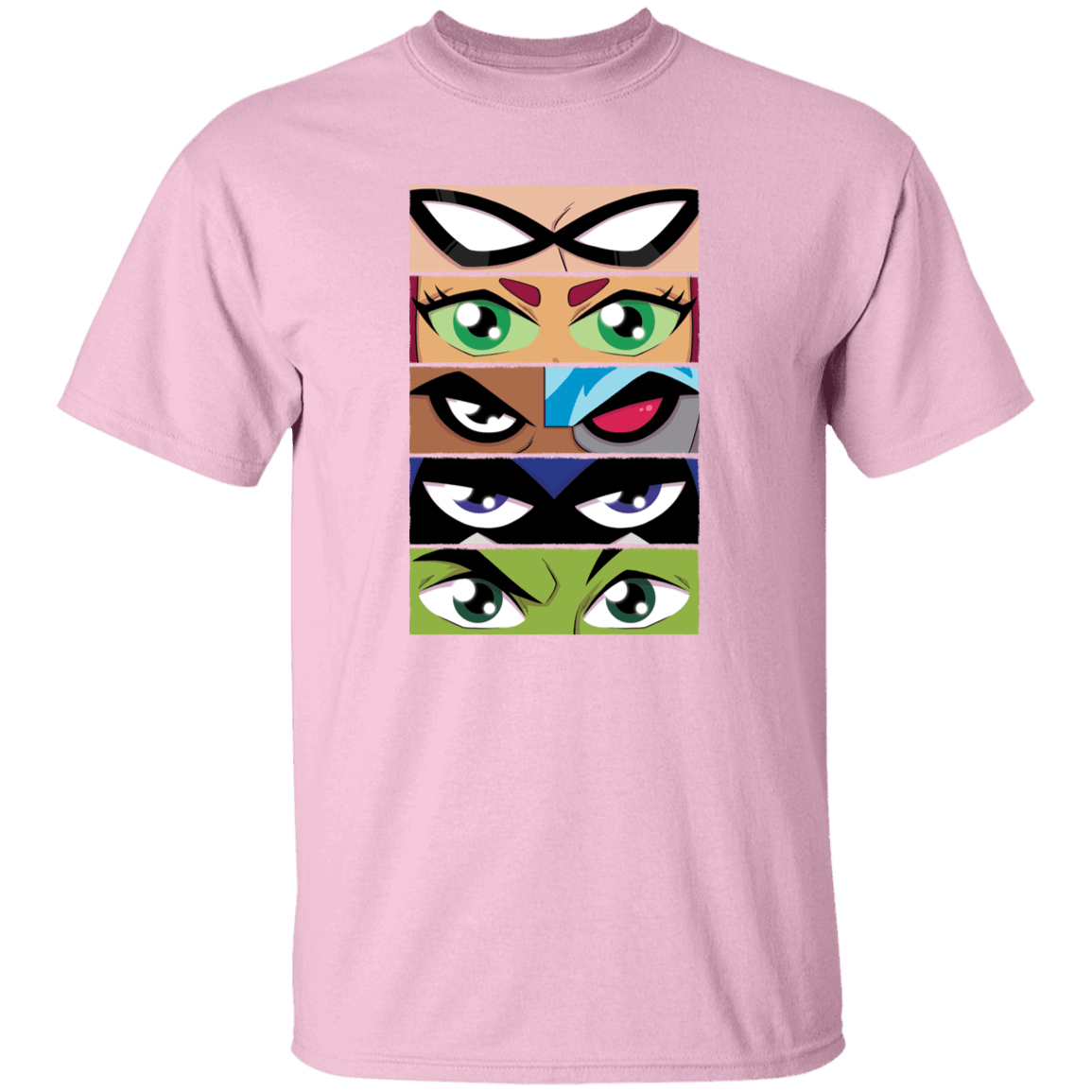 T-Shirts Light Pink / YXS Teen Titans OG Eyes Youth T-Shirt