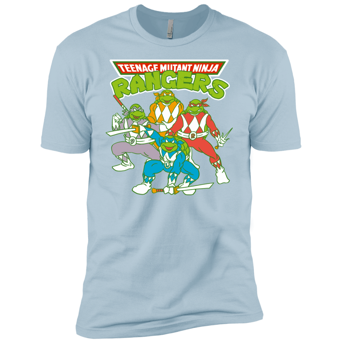 T-Shirts Light Blue / YXS Teenage Mutant Ninja Rangers Boys Premium T-Shirt