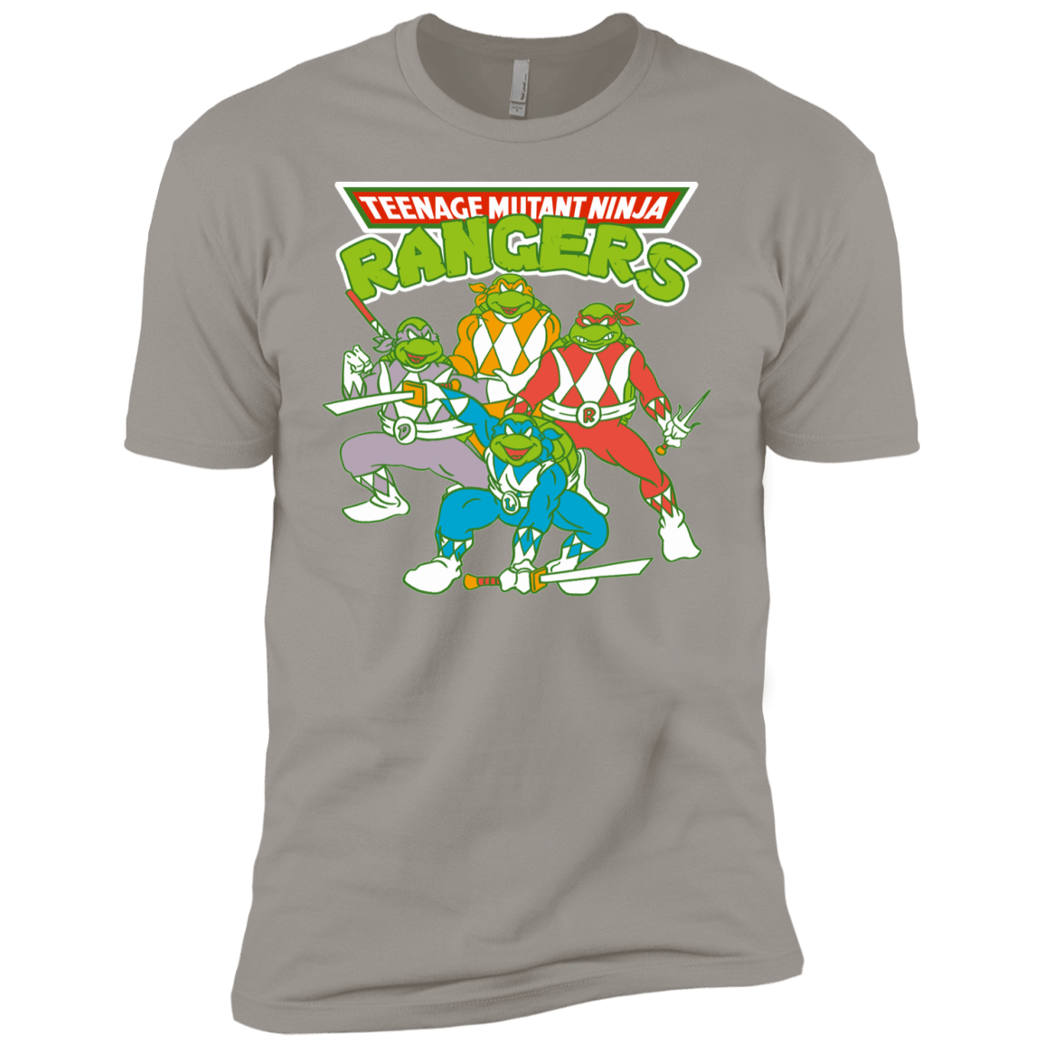 T-Shirts Light Grey / YXS Teenage Mutant Ninja Rangers Boys Premium T-Shirt