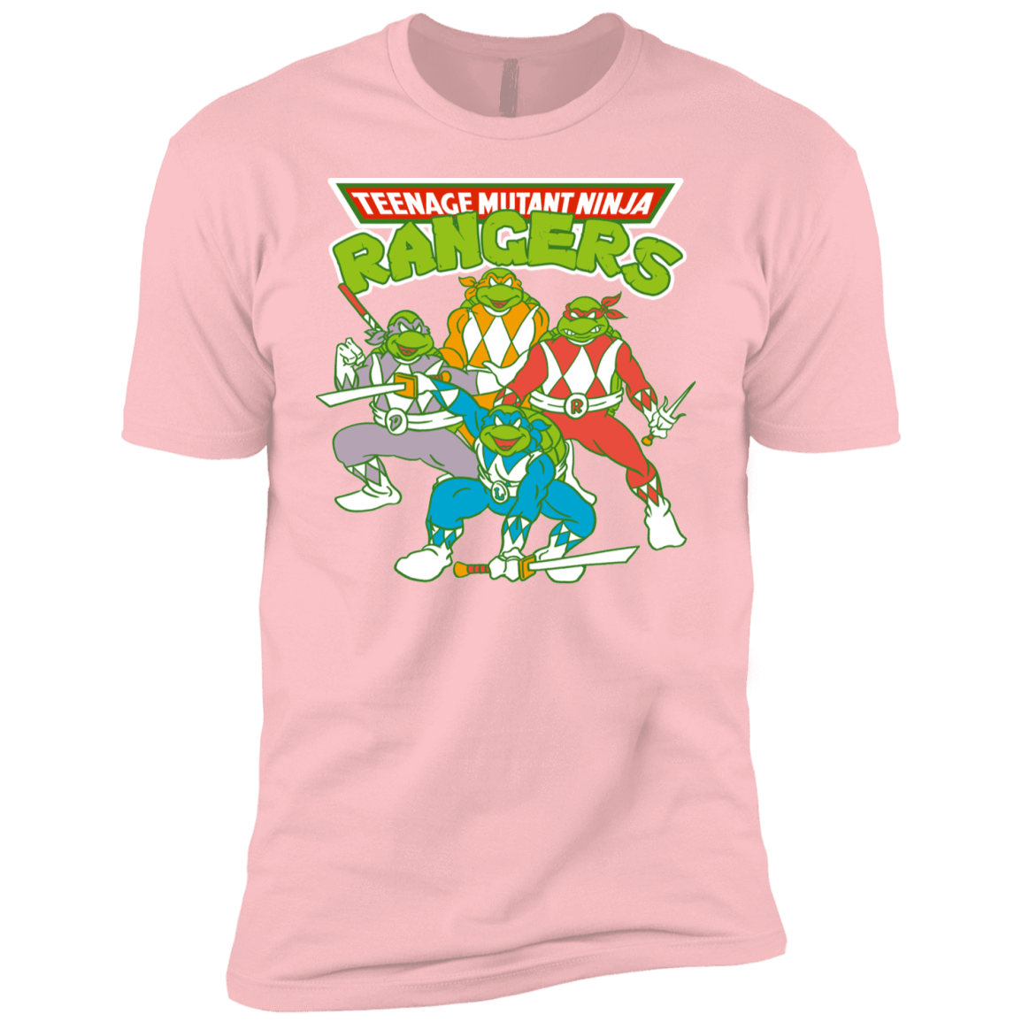 T-Shirts Light Pink / YXS Teenage Mutant Ninja Rangers Boys Premium T-Shirt