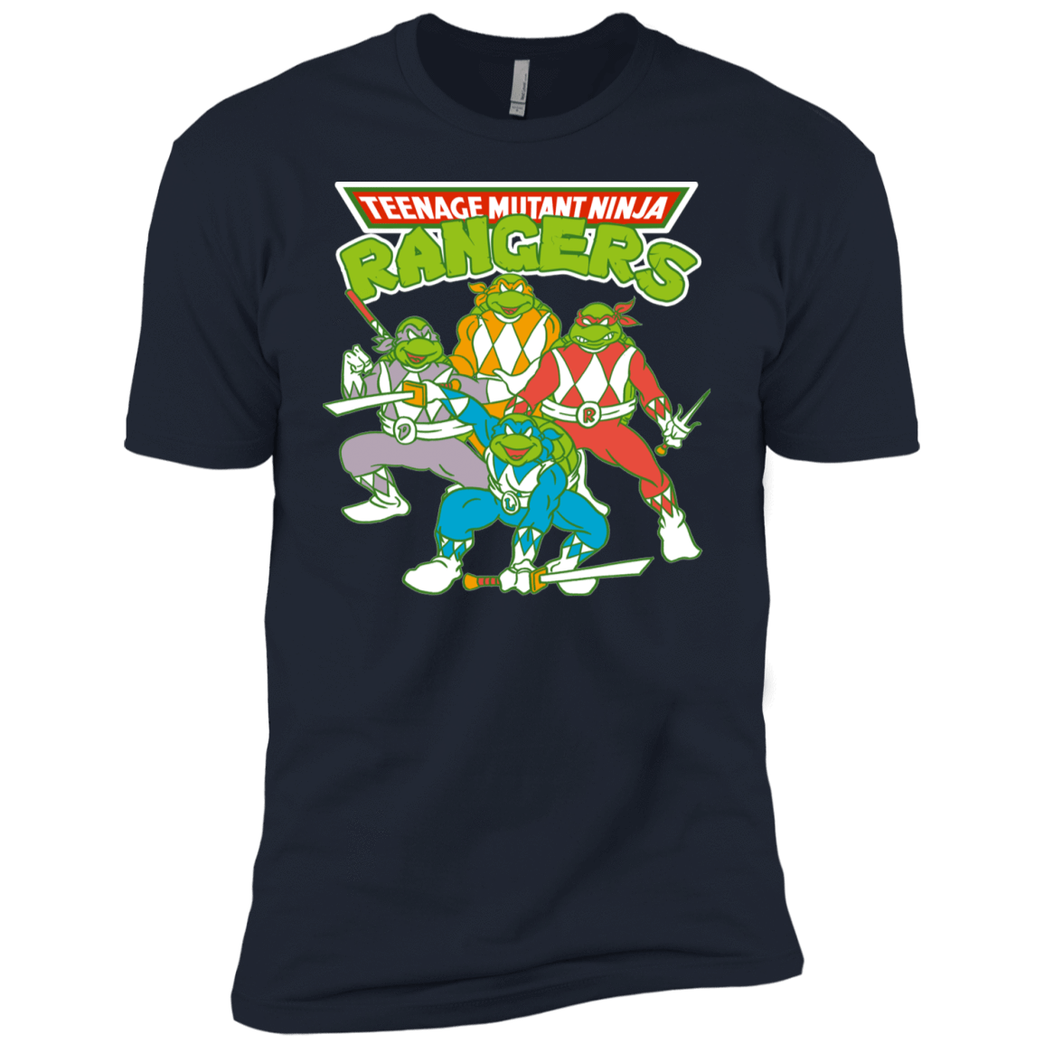 T-Shirts Midnight Navy / YXS Teenage Mutant Ninja Rangers Boys Premium T-Shirt