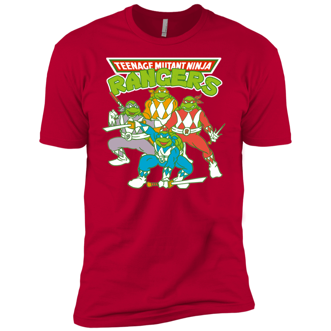 T-Shirts Red / YXS Teenage Mutant Ninja Rangers Boys Premium T-Shirt