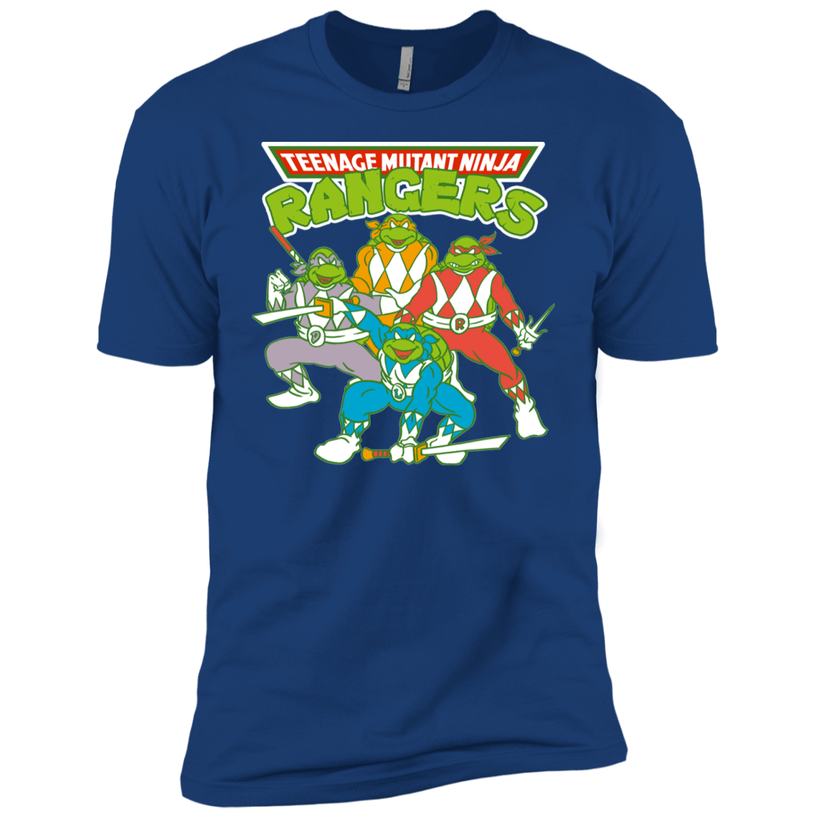 T-Shirts Royal / YXS Teenage Mutant Ninja Rangers Boys Premium T-Shirt