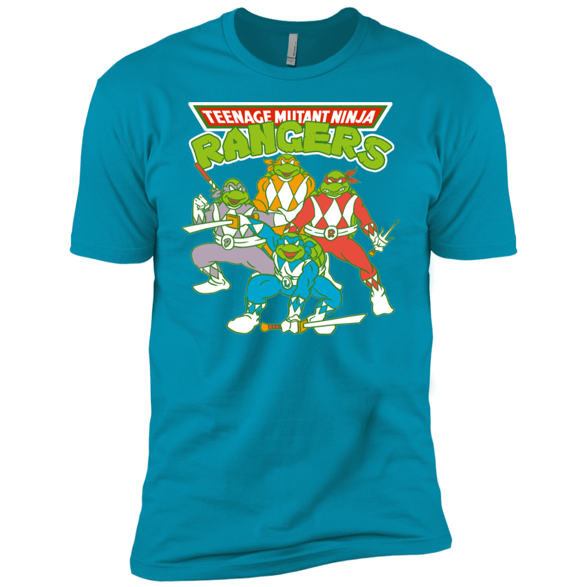 T-Shirts Turquoise / YXS Teenage Mutant Ninja Rangers Boys Premium T-Shirt