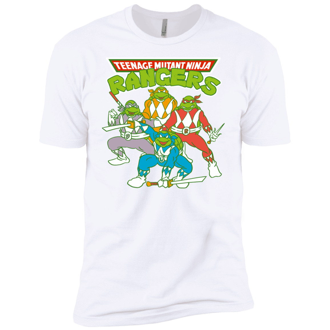 T-Shirts White / YXS Teenage Mutant Ninja Rangers Boys Premium T-Shirt