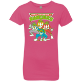 T-Shirts Hot Pink / YXS Teenage Mutant Ninja Rangers Girls Premium T-Shirt