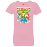 T-Shirts Light Pink / YXS Teenage Mutant Ninja Rangers Girls Premium T-Shirt