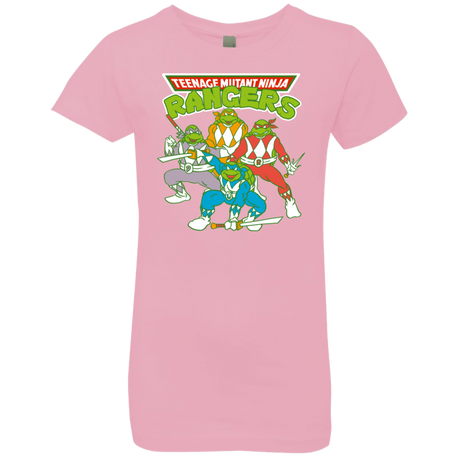 T-Shirts Light Pink / YXS Teenage Mutant Ninja Rangers Girls Premium T-Shirt