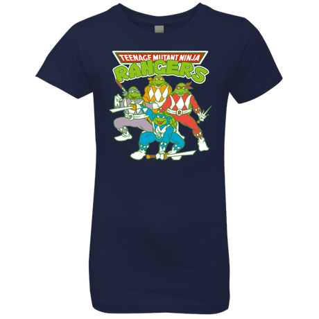 T-Shirts Midnight Navy / YXS Teenage Mutant Ninja Rangers Girls Premium T-Shirt