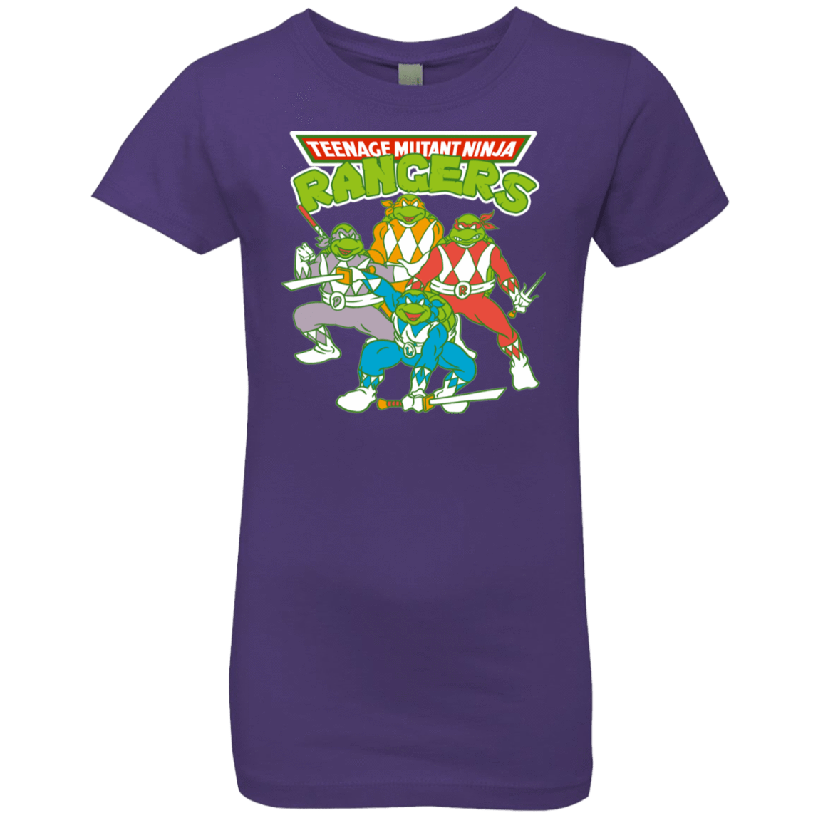 T-Shirts Purple Rush / YXS Teenage Mutant Ninja Rangers Girls Premium T-Shirt