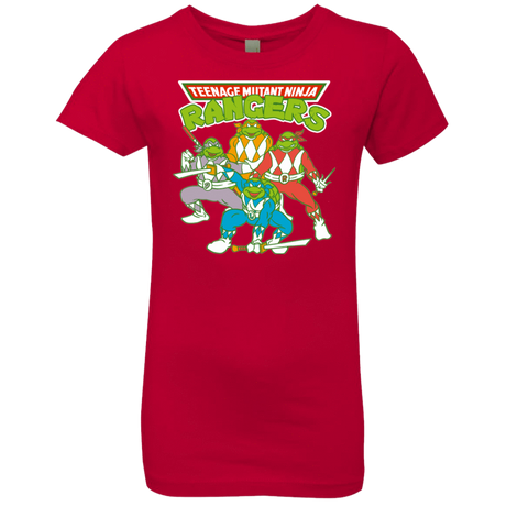 T-Shirts Red / YXS Teenage Mutant Ninja Rangers Girls Premium T-Shirt