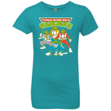 T-Shirts Tahiti Blue / YXS Teenage Mutant Ninja Rangers Girls Premium T-Shirt