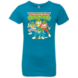 T-Shirts Turquoise / YXS Teenage Mutant Ninja Rangers Girls Premium T-Shirt