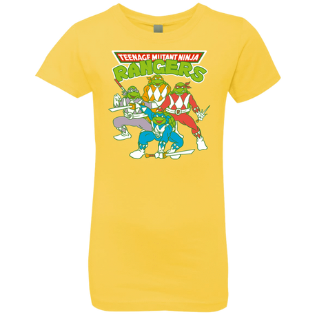 T-Shirts Vibrant Yellow / YXS Teenage Mutant Ninja Rangers Girls Premium T-Shirt