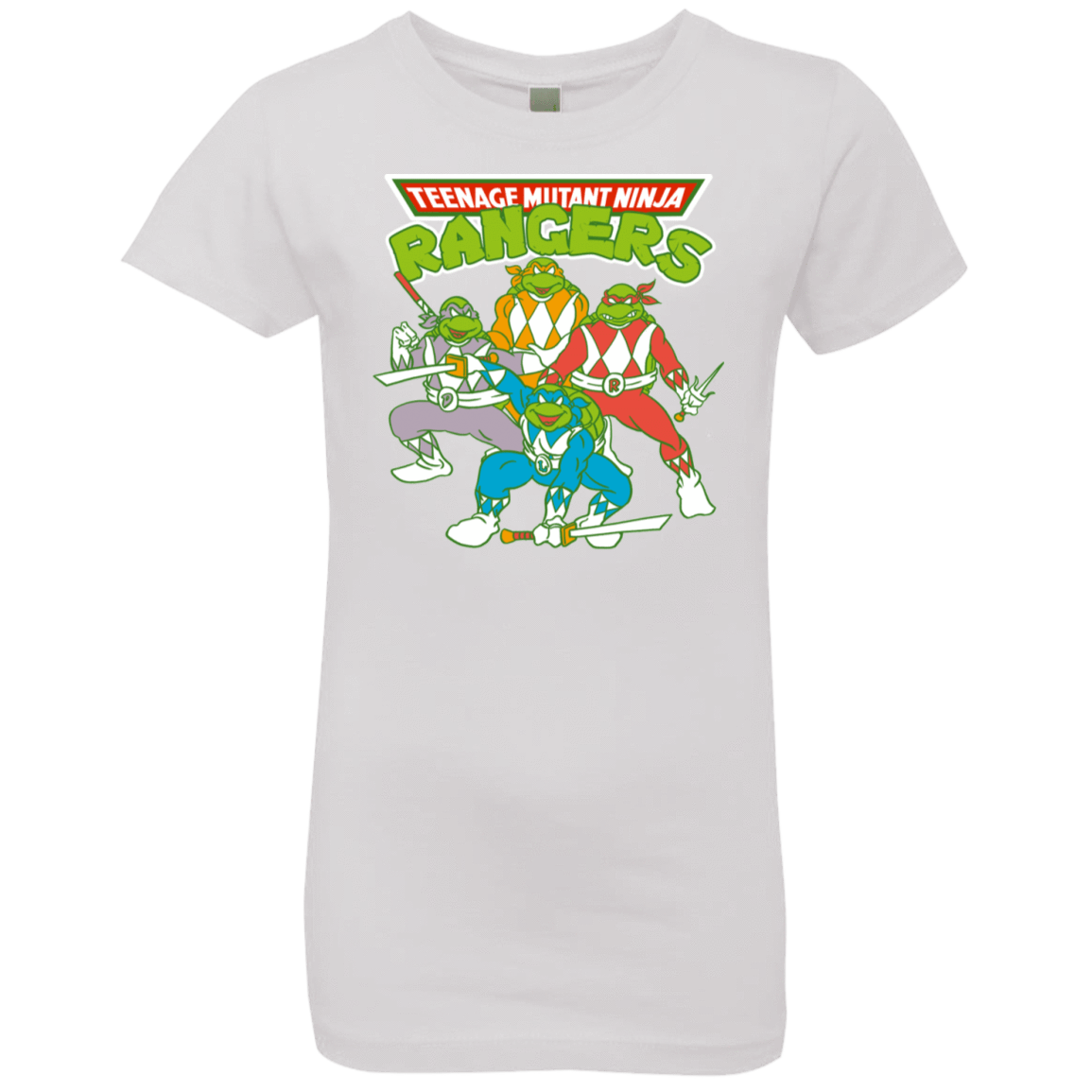 T-Shirts White / YXS Teenage Mutant Ninja Rangers Girls Premium T-Shirt