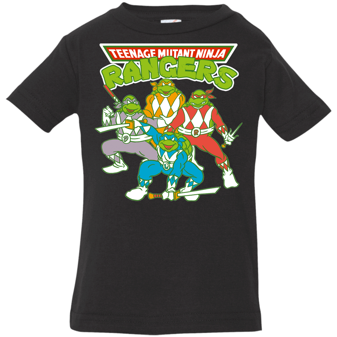T-Shirts Black / 6 Months Teenage Mutant Ninja Rangers Infant Premium T-Shirt