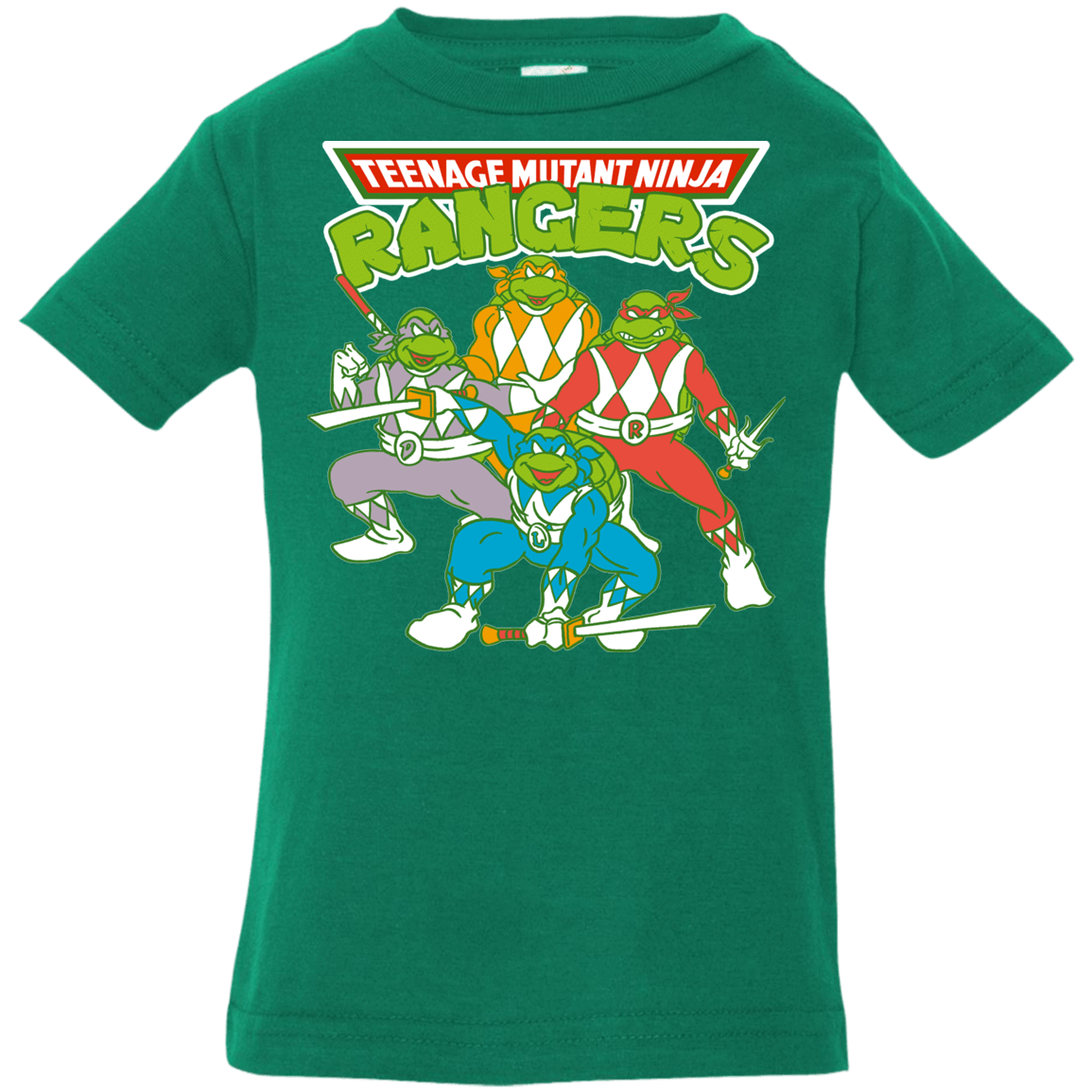 T-Shirts Kelly / 6 Months Teenage Mutant Ninja Rangers Infant Premium T-Shirt