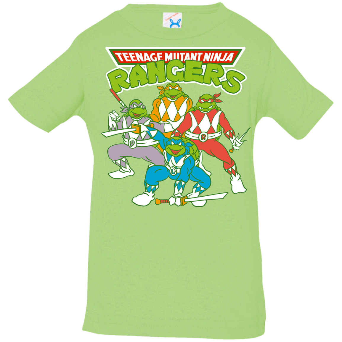 T-Shirts Key Lime / 6 Months Teenage Mutant Ninja Rangers Infant Premium T-Shirt