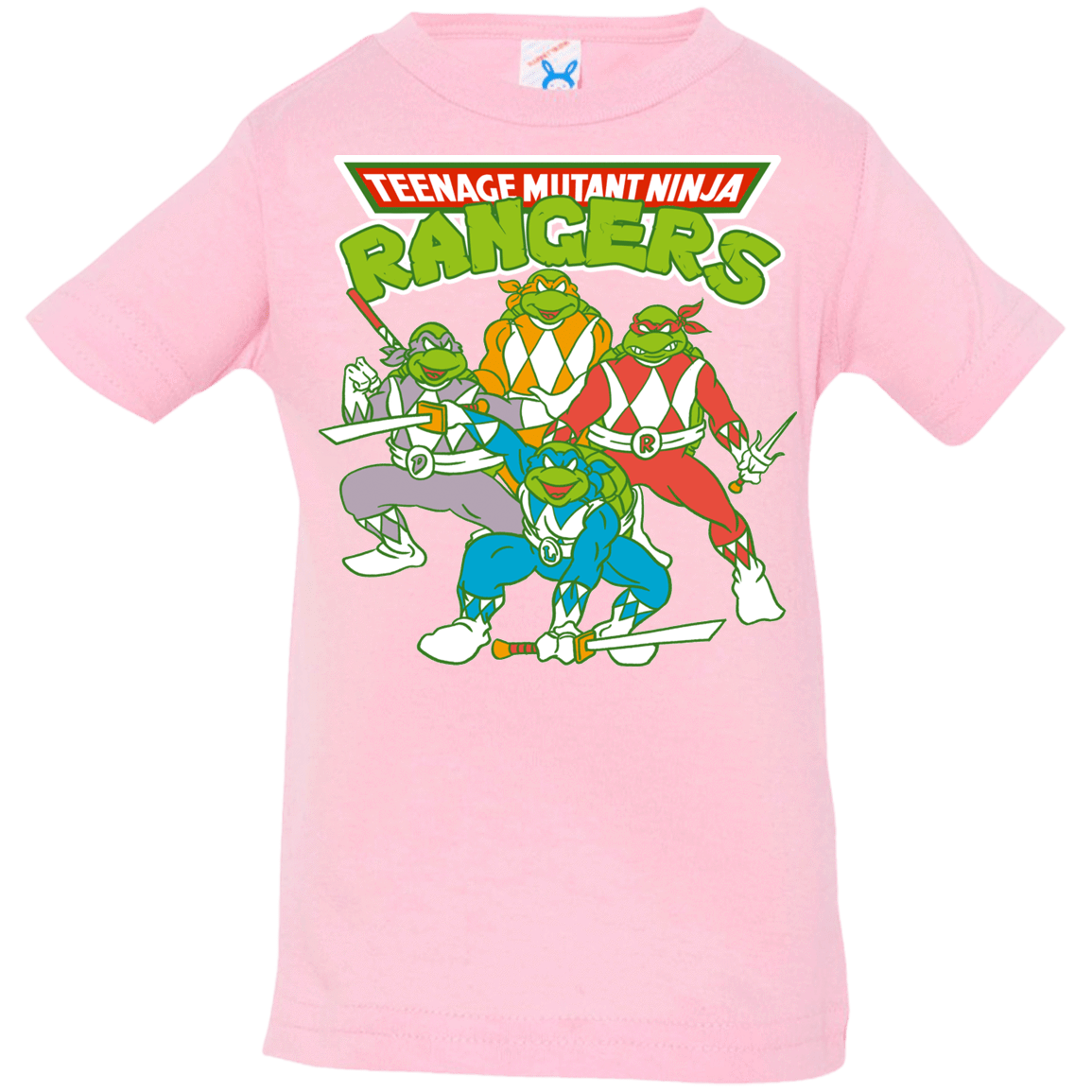 T-Shirts Pink / 6 Months Teenage Mutant Ninja Rangers Infant Premium T-Shirt