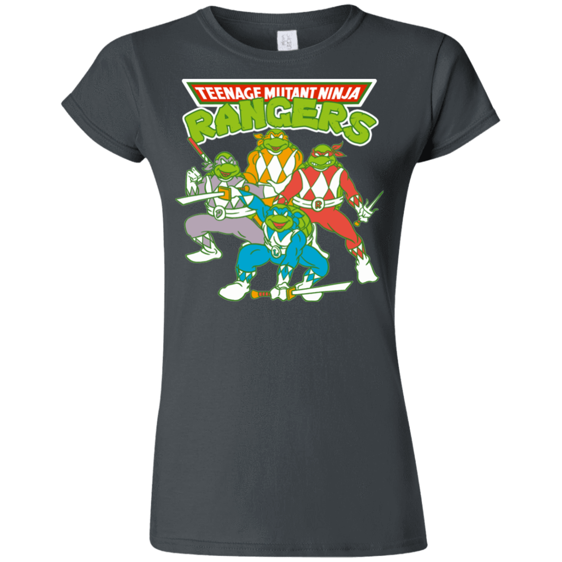 T-Shirts Charcoal / S Teenage Mutant Ninja Rangers Junior Slimmer-Fit T-Shirt