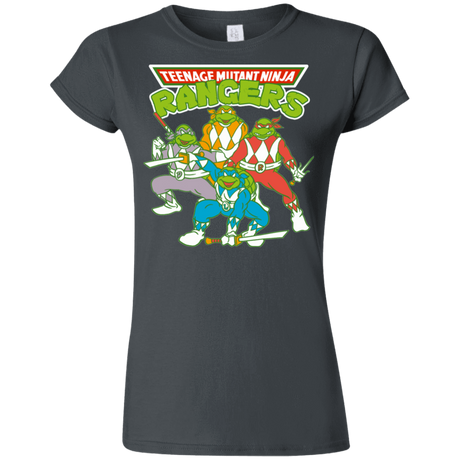 T-Shirts Charcoal / S Teenage Mutant Ninja Rangers Junior Slimmer-Fit T-Shirt