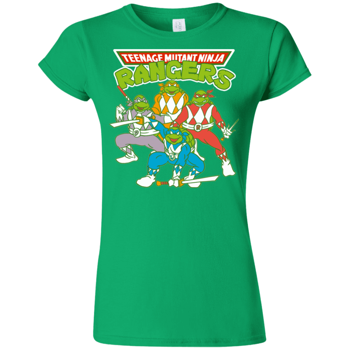 T-Shirts Irish Green / S Teenage Mutant Ninja Rangers Junior Slimmer-Fit T-Shirt