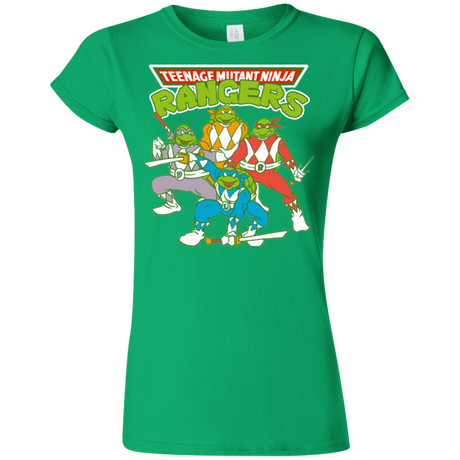 T-Shirts Irish Green / S Teenage Mutant Ninja Rangers Junior Slimmer-Fit T-Shirt