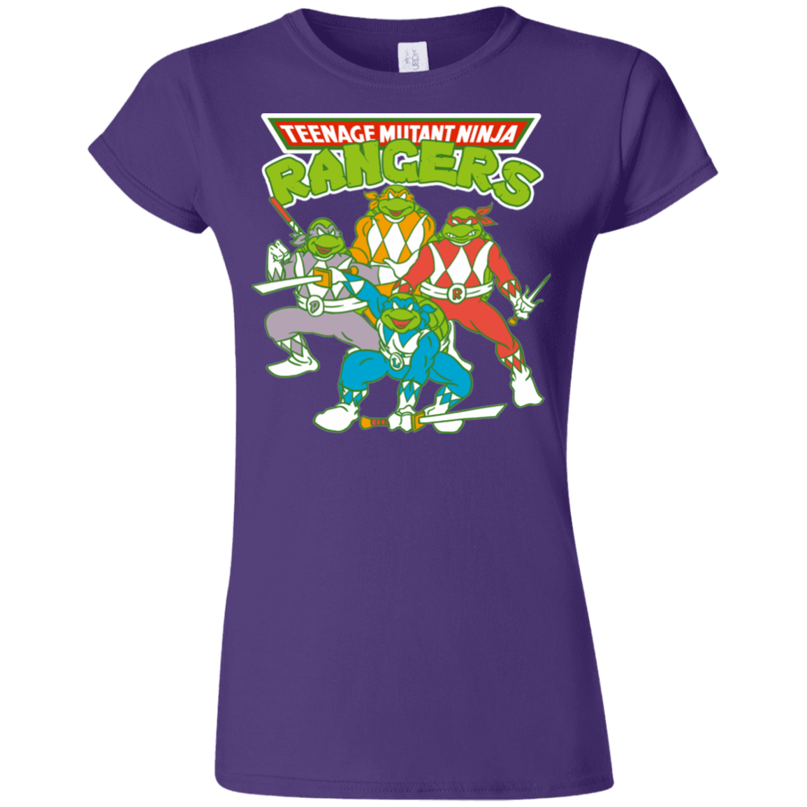 T-Shirts Purple / S Teenage Mutant Ninja Rangers Junior Slimmer-Fit T-Shirt